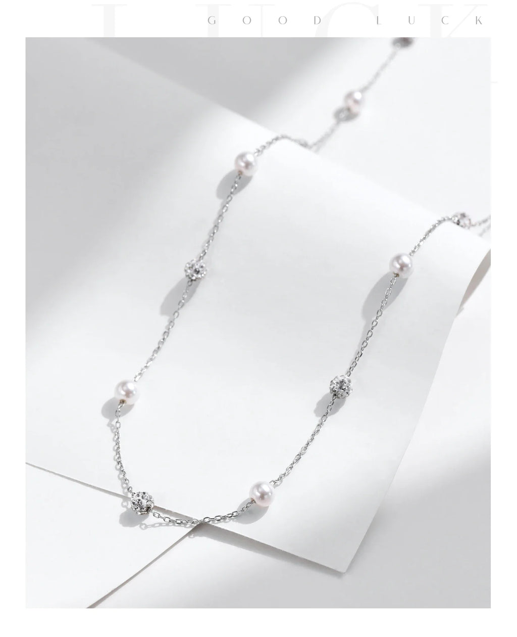 925 Sterling Silver Shambhala Sparkling Zirconia Ball Chain Luxury Shiny Y Shape Necklace For Women Fine Choker Jewelry