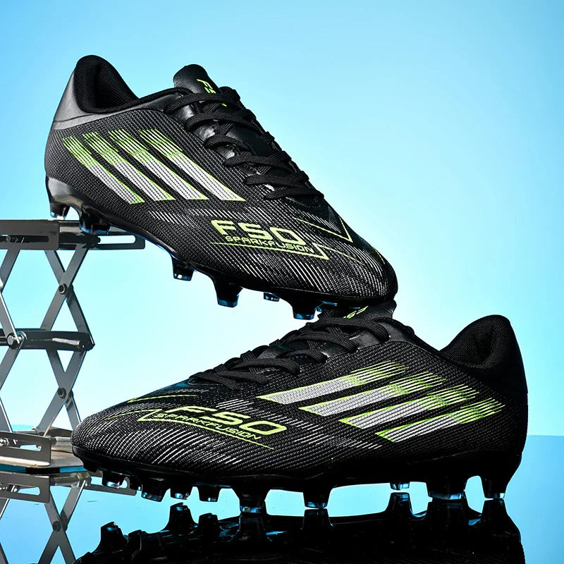 New Men Football Boots Soccer Shoes Boys Sneakers Match Ankle Non-Slip TF/FG Professional Comfortable Sports Shoes Unisex