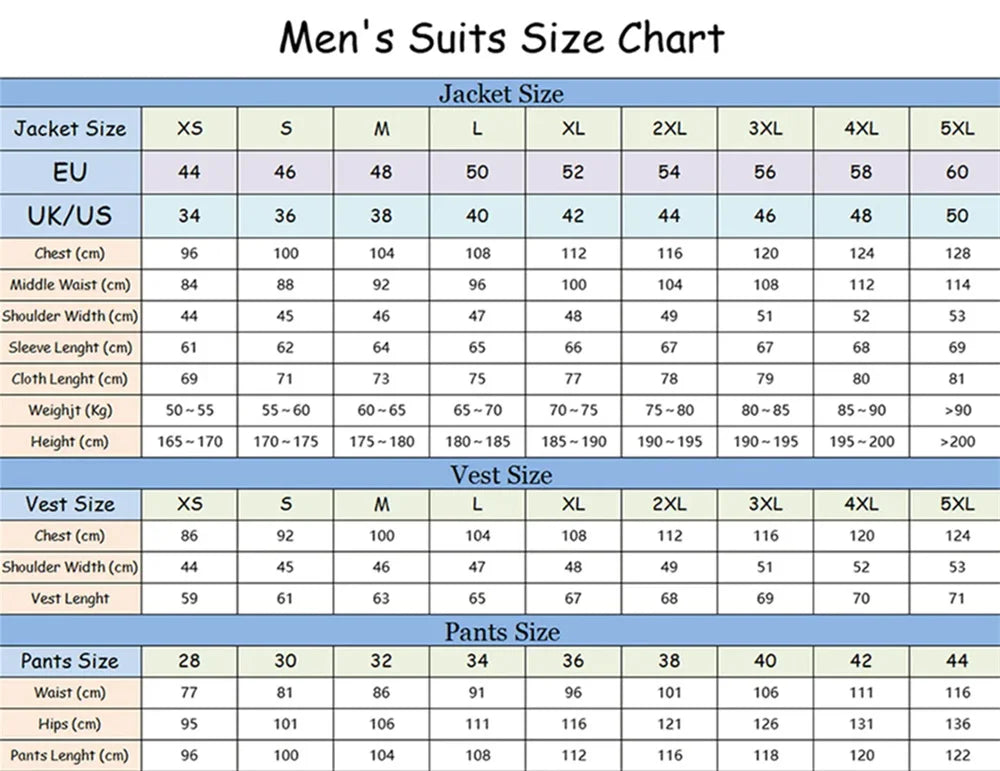 Elegant White Suits For Men Elegant Single Breasted Suits Classic Solid Suit Set Elegant Jacket Vest Pants Wedding Suits Men