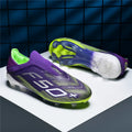 Men's High-Quality Non-Slip Football Boots High-Top Soccer Shoes Grass Cleats Futsal Sneakers for Indoor And Outdoor Matches