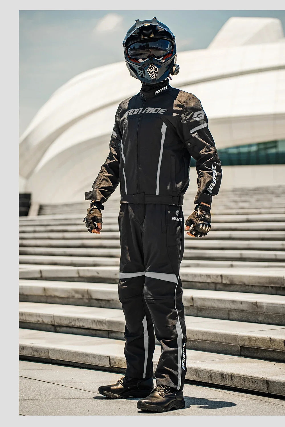 Motorcycle Jacket Waterproof Motorcross Jacket Pants Moto Jacket Windproof Riding Motorbike Clothes With Protective Gear M-3XL