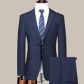 Men's Slim-fit Two-button Business Suit