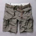 Cargo Short Men 2024 Fashion Luxury Brand Designer Summer Quality Breeches Bermuda Male Cotton Multi Pocket Retro Casual Shorts