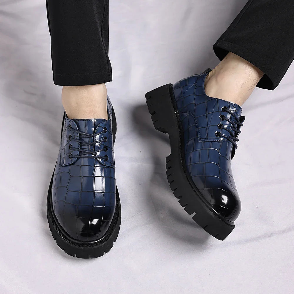 High Quality Oxford Leather Shoes Luxury Brand Leather Dress Shoe Breathable Solid Formal Casual Shoes Handmade Designer Shoes
