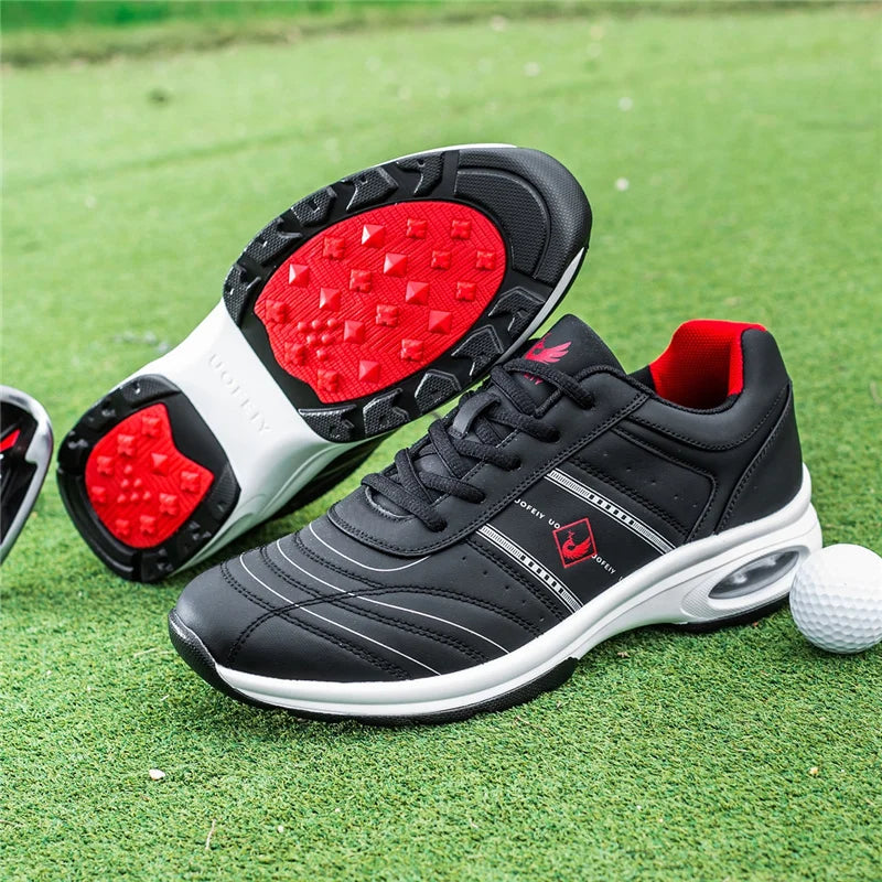 Men Golf Shoes Casual Breathable Waterproof Non-slip Golf Outdoor Training Shoes