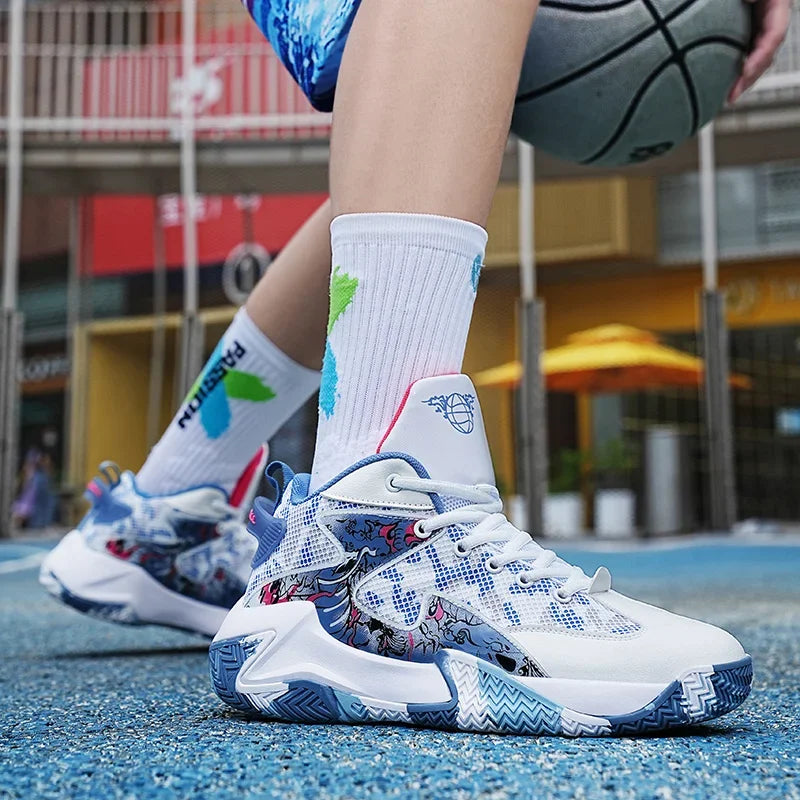 Men Basketball Shoes Light Sports Shoes Trainer Women Unisex Breathable Athletic Outdoor Unisex High Quality Sneakers