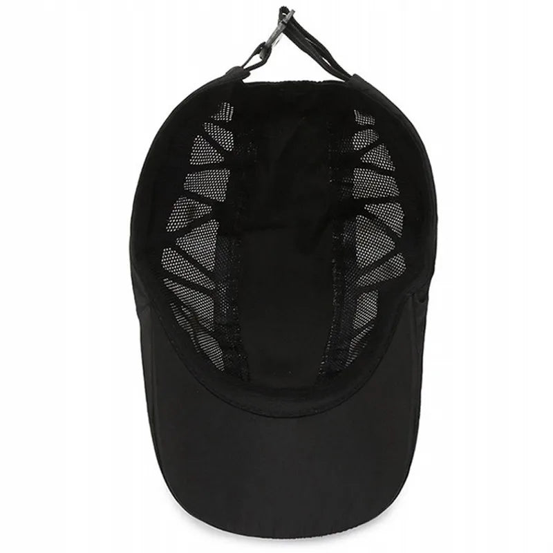 Sports Mens Sun Hats Breathable Mesh Quick-drying Visor Caps Outdoor