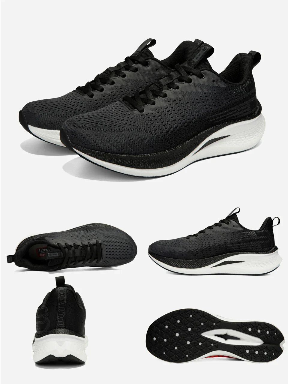 Men Jogging Sports Shoes Carbon Plate Professional Cushioning Sneakers Male Outdoor Breathable Non Slip Running Shoes