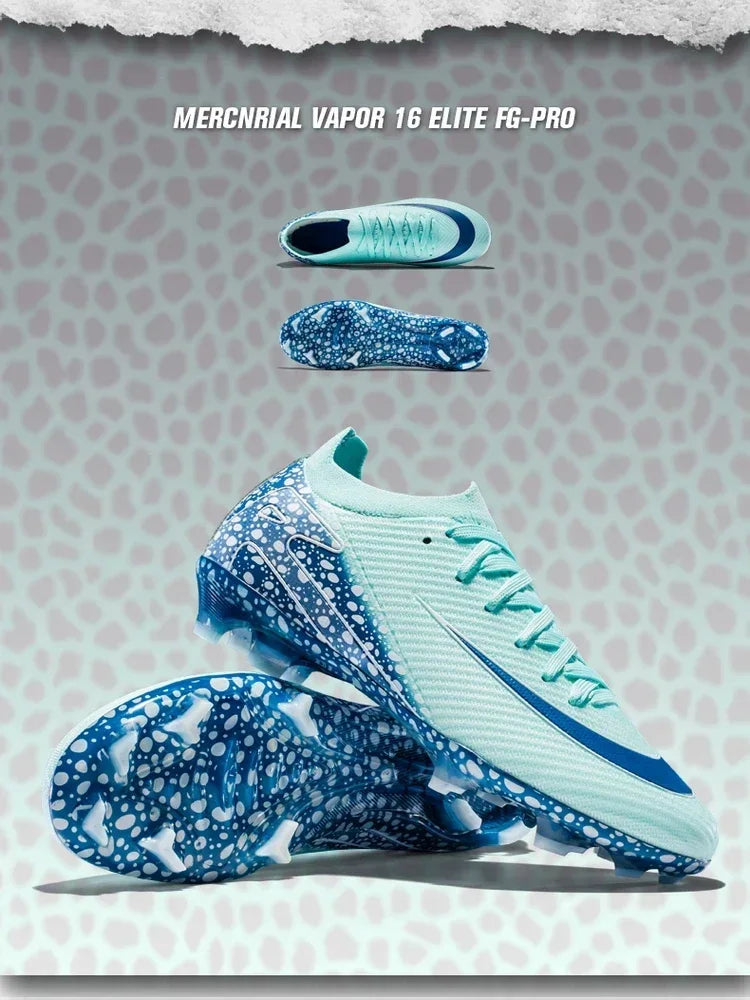 New Men Professional Football Boots Grass Soccer Shoes Outdoor Sport Non-Slip Training Shoes Match Sneakers Ultralight Unisex
