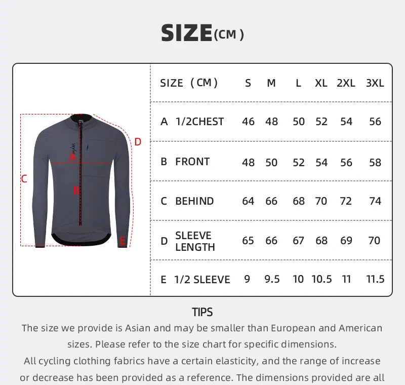 Men's Cycling Jacket 10-20°C Waterproof Windproof Bicycle Windbreaker Warmth Fleece Road Bike Jacket Cycling Clothing