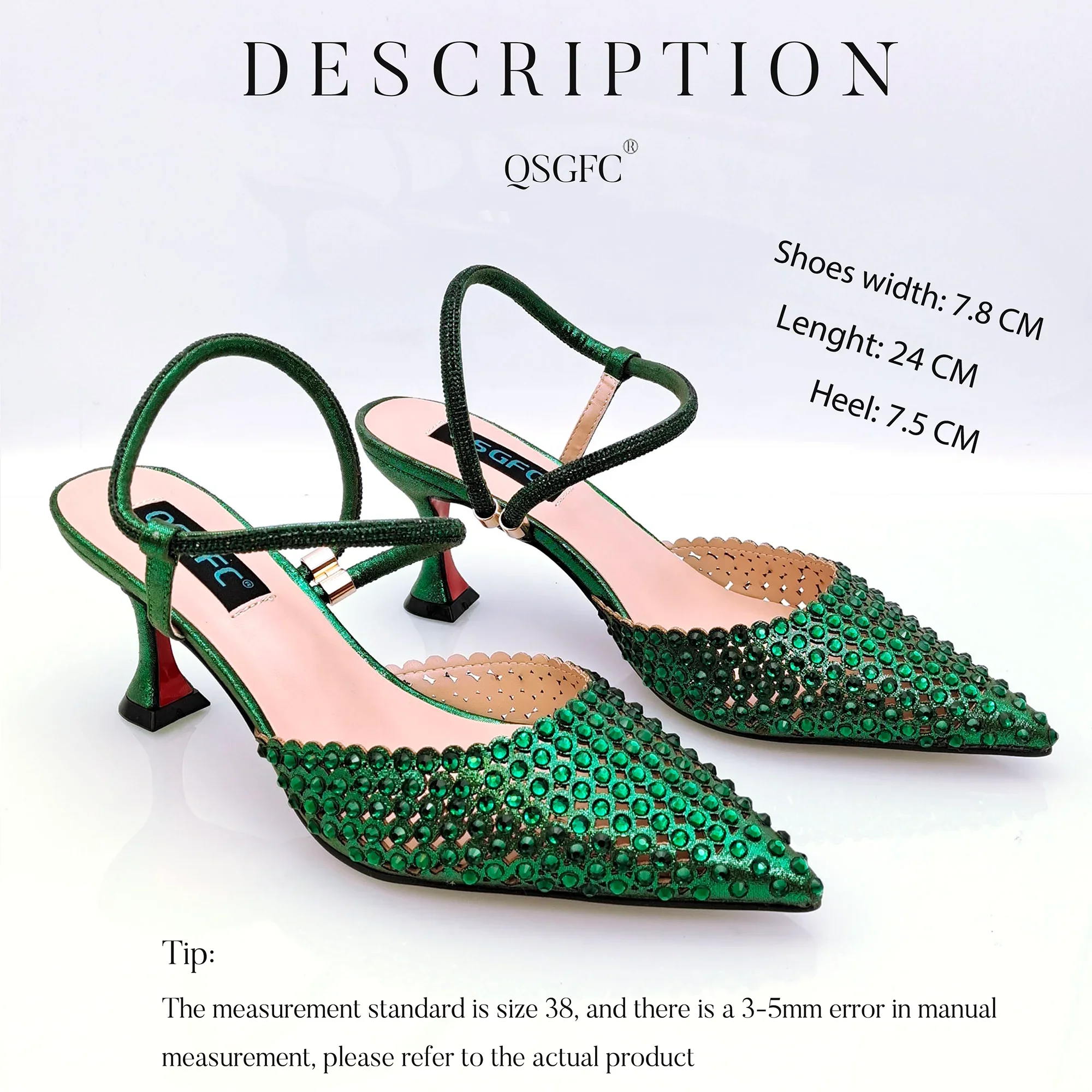 Shoes And Shoulder Bags High-Heeled Shoes And matching Envelope Bag