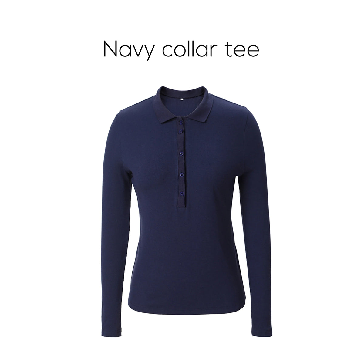 AP 2025 Spring and Summer Women Turn-down Collar Tee Soft Lady Cotton Blend Skirt Comfortable Casual