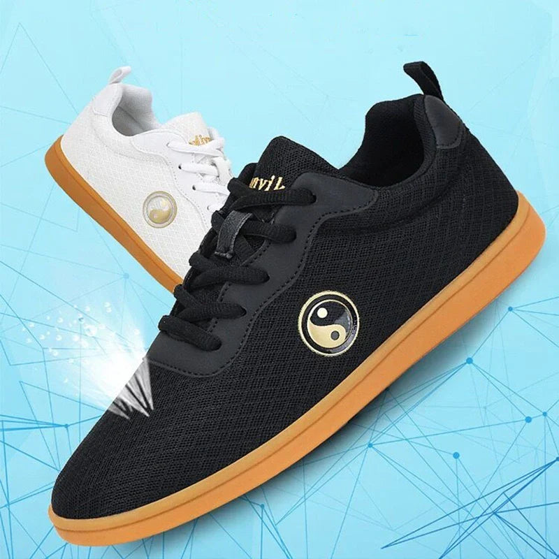 Martial Arts Shoes Unisex Adult Exercise Chinese Traditional Beijing Tai Chi Kung Fu Team Performance Match Men Women Sneakers
