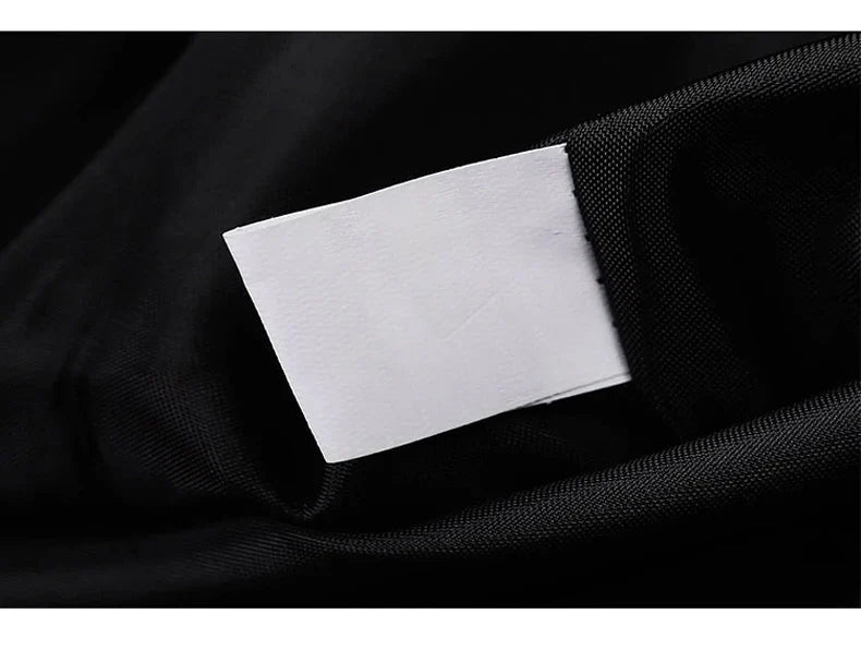 Reflective Striped Men's Jacket 2026 Hip Hop Streetwear Coats Zipper Up Jacket Windbreaker Harajuku Thin Coats Sports Black Blue