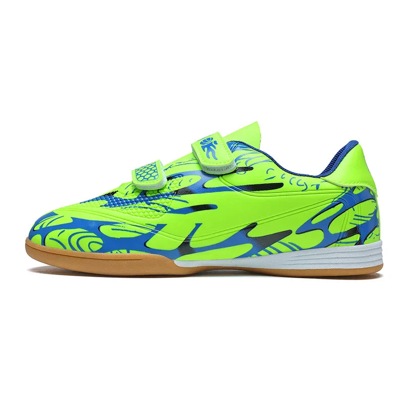 Professional Soccer Shoes Kids Long Spikes FG Football Boots Outdoor Grass Cleats Turf Football Shoes Boys Training Soccer Boots