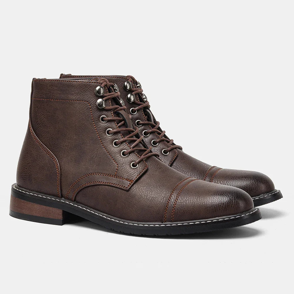 Vintage Classic Ankle Boots For Men