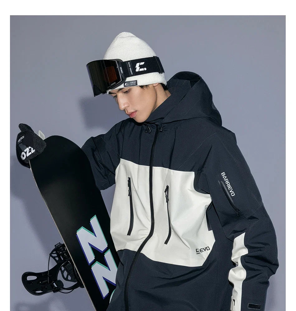 Skiing Coats Winter Warm Women Men Tracksuit Hooded Sports Snowboard Jacket Mountain Female Outwear Windproof Ski Clothes
