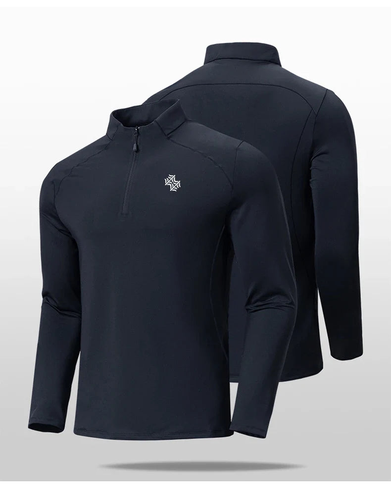 SBWL Men's High Quality Cycling Hiking Outdoor Sports Long Sleeve T-Shirt Leisure Speed Dry Running Fitness Sports Clothing Tops