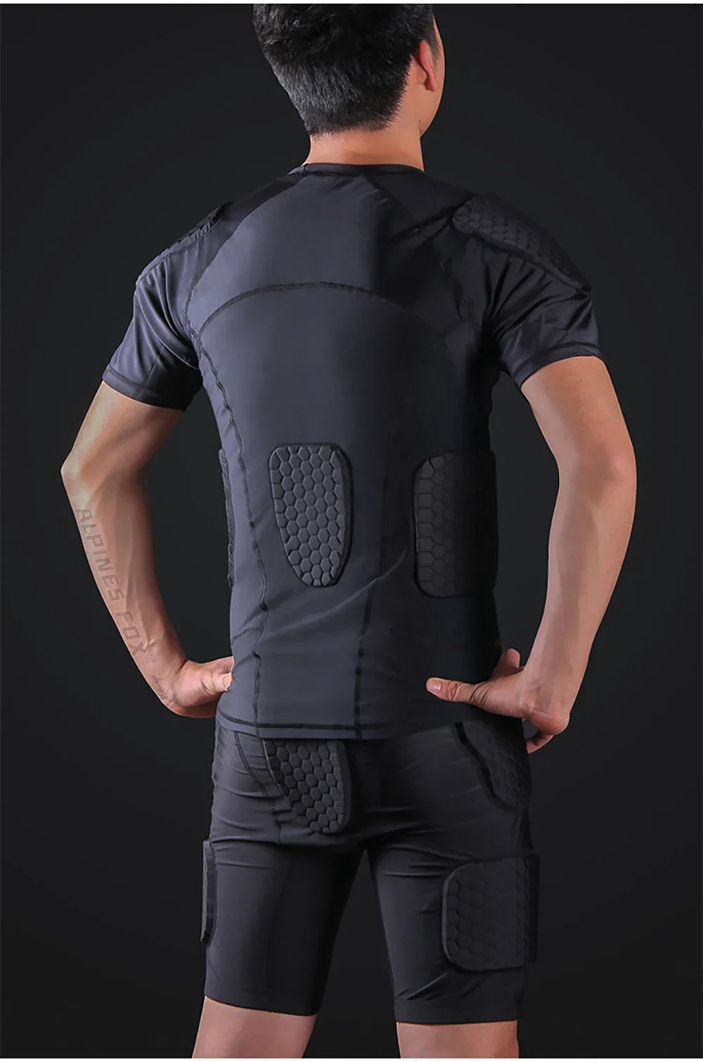 Motorcycle Full Body Armor Jacket Protective Moto Underwear Anti-collision Motorbike Riding Clothes Honeycomb Pad Motocross Tops