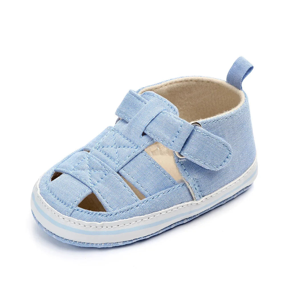 Summer Baby Shoes Sandals Infant Boy Girls Newborn First Walkers Babies Shoes For 0-18M Toddler Soft Sole Breathable Shoes