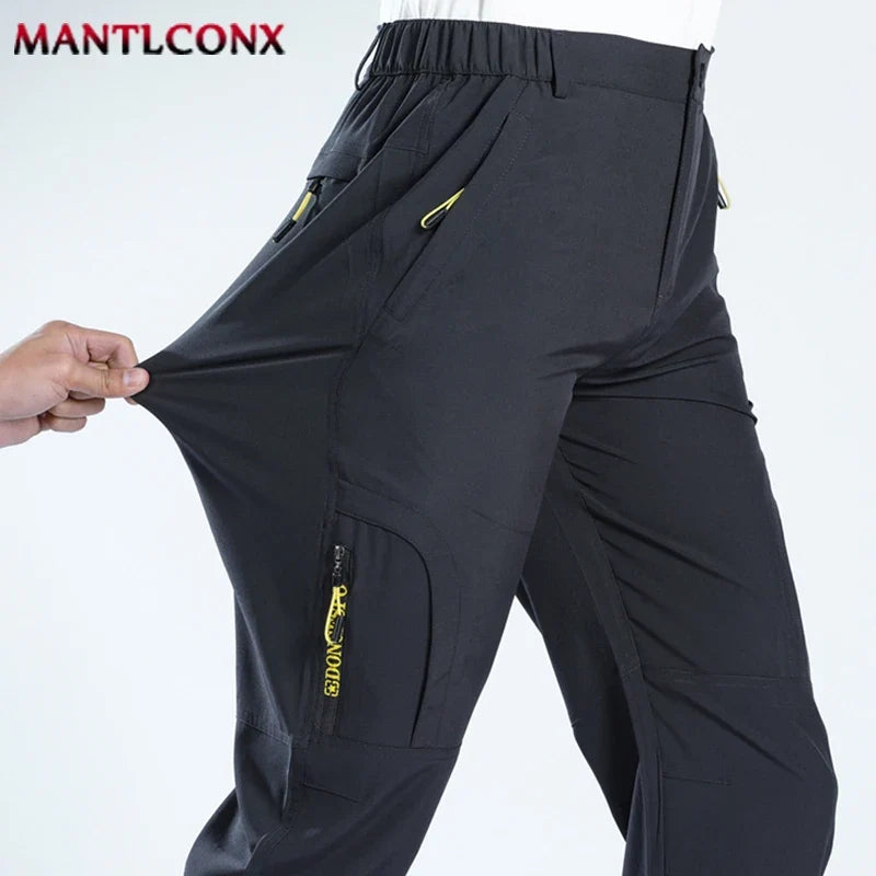 XL-5XL Lightweight Thin Summer Pants for Men Sweatpants Stretch Quick Dry Trousers Men Hiking Camping Men's Pants Joggers Summer