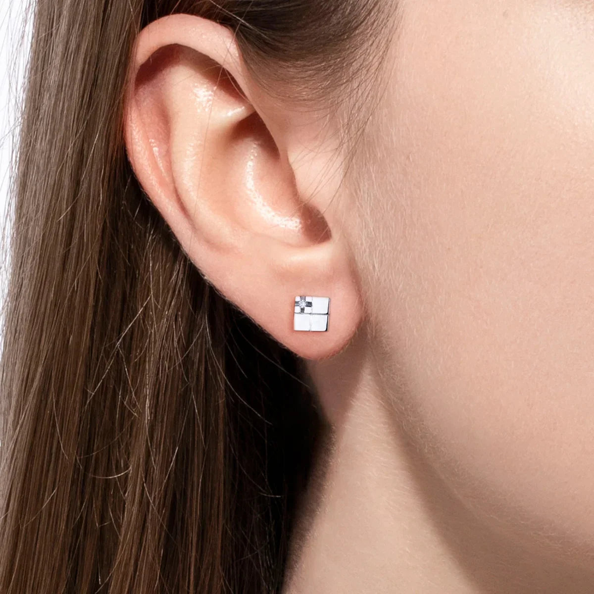 Moissanite Drop Earrings 925 Sterling Silver D Color Lab Created Diamond Multifunctional Dangle Earrings for Women