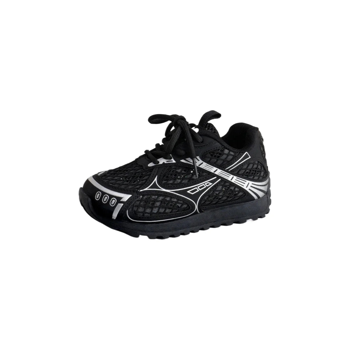 2025 Summer Boys Girl Sports Running Shoes Baby Toddler Kid Breathable Orbit Metallic Sneaker Children Casual Fashion Tenis Shoe
