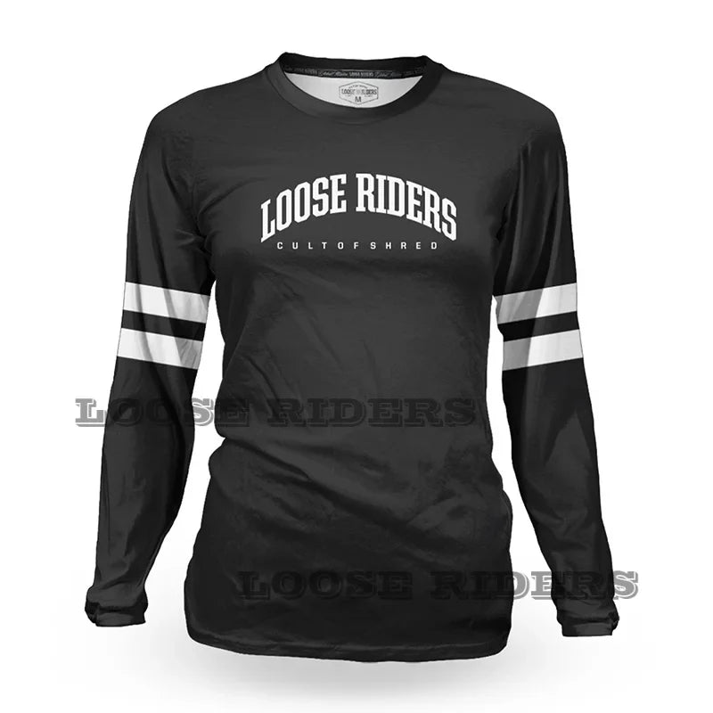 Summer women's loose rider jersey outdoor bicycle breathable quick-dry shirt BMX off-road enduro motorcycle downhill jersey