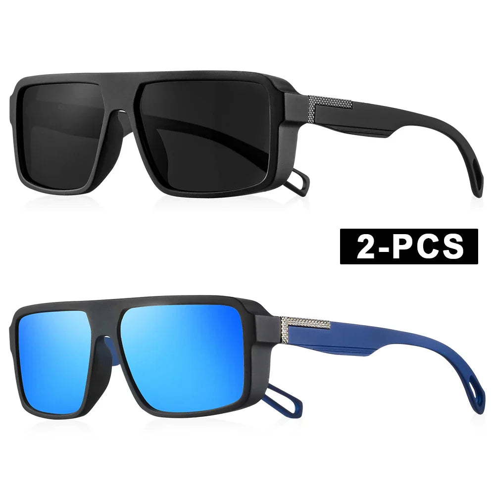 CRIXALIS Classic Square Polarized Sunglasses for Men Women Fashion Sports Sunglasses Male Vintage Outdoor Driving Fishing Shades