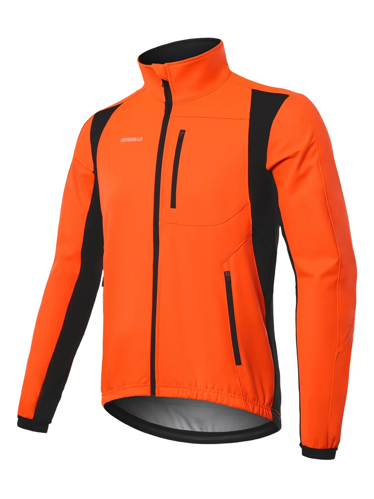 Men's Winter Cycling Jacket Softshell Windproof Thermal Fleece Bike Jacket Running Jacket Windbreaker BGA025
