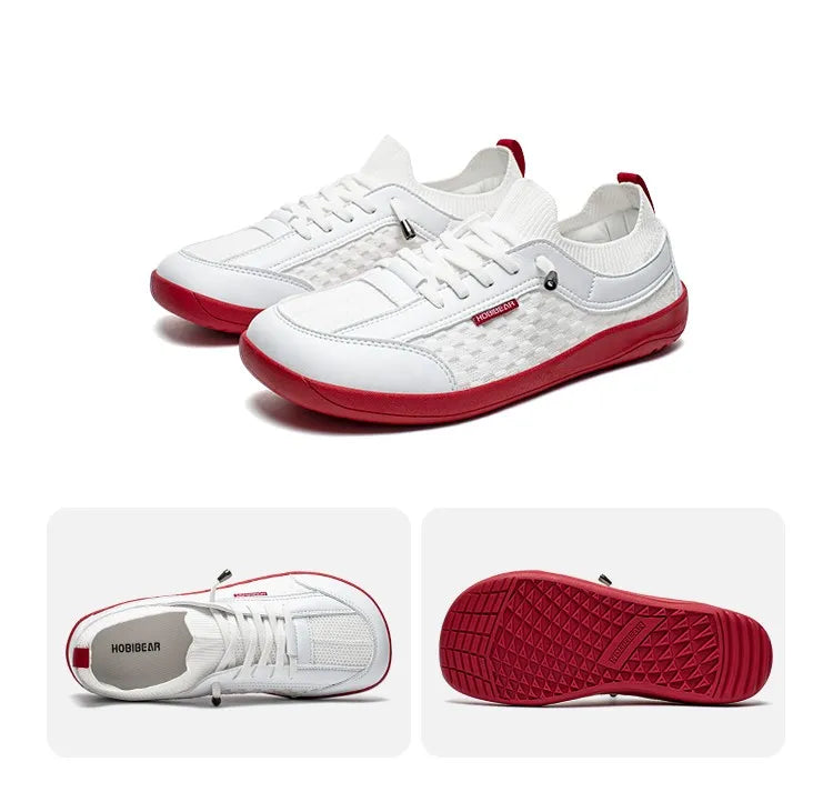 Men Barefoot Shoes Women Slip On Wide Toe Walking Sneaker | Zero Drop Sole | Lightweight Breathable Minimalist Shoes