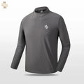 High Quality Outdoor Running Leisure Hiking Training Fitness Room Autumn Long Sleeve Sports Base Shirt Quick Drying T-Shirt
