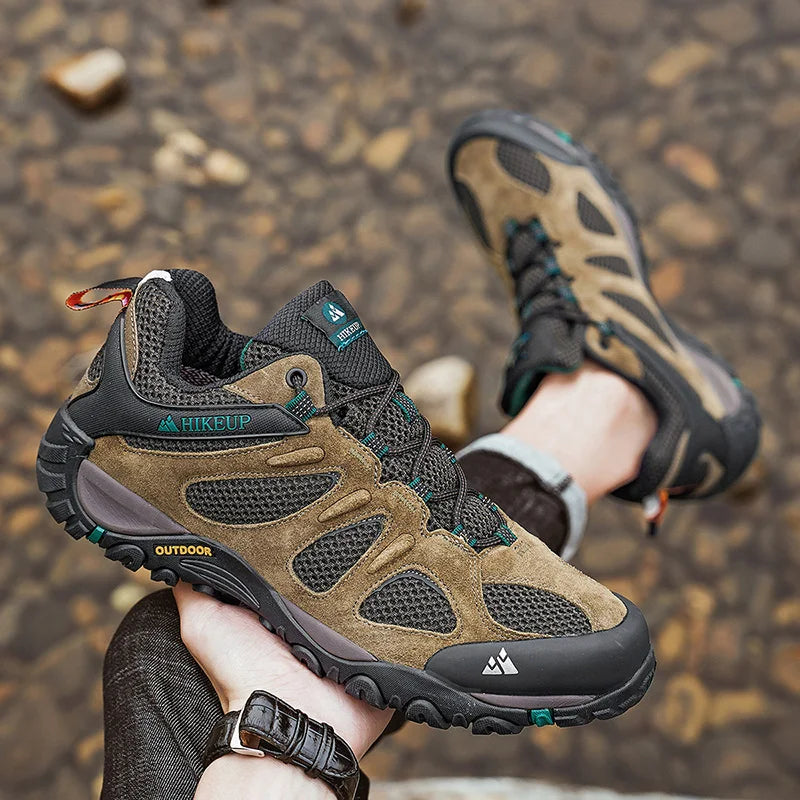 Men Shoes Breathable Splashproof Outdoor Hiking Shoes Mountain Climbing Sport Men Hunting Trekking Sneaker