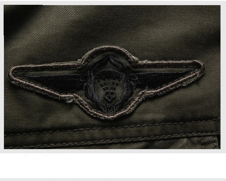Men's Jacket Coat Casual Cotton Outdoor Quality Cotton Outwear Design Male Autumn Jacket