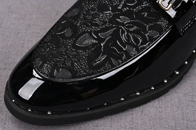 Mens Shoes Designer Handmade Wedding Leather British Dress Shoes Luxury Formal Business Driving Casual Shoes for Men New Loafers