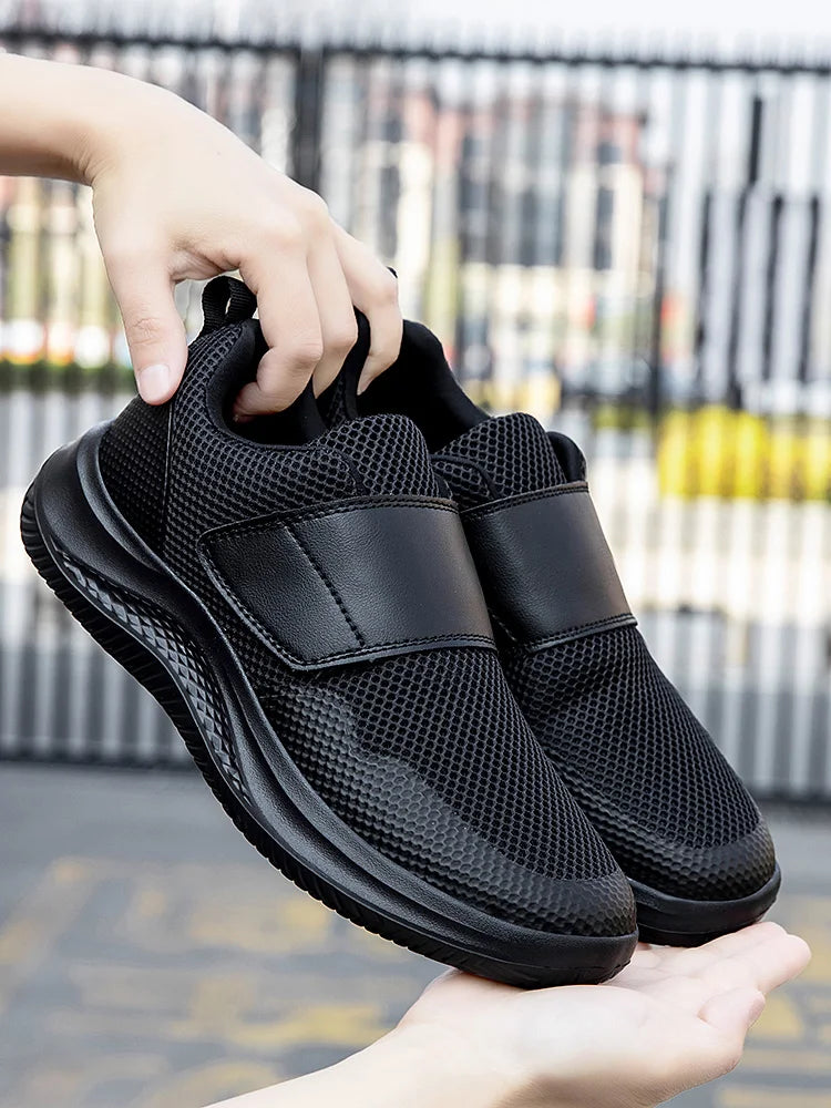 Men Orthopedics Wide Feet Swollen Walking Casual Shoes Thumb Eversion Adjusting Soft Comfortable Diabetic Man Shoes Big Size
