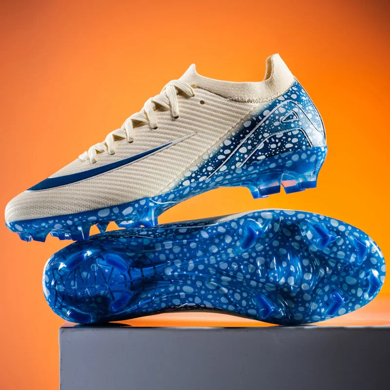 New Men Professional Football Boots Grass Soccer Shoes Outdoor Sport Non-Slip Training Shoes Match Sneakers Ultralight Unisex