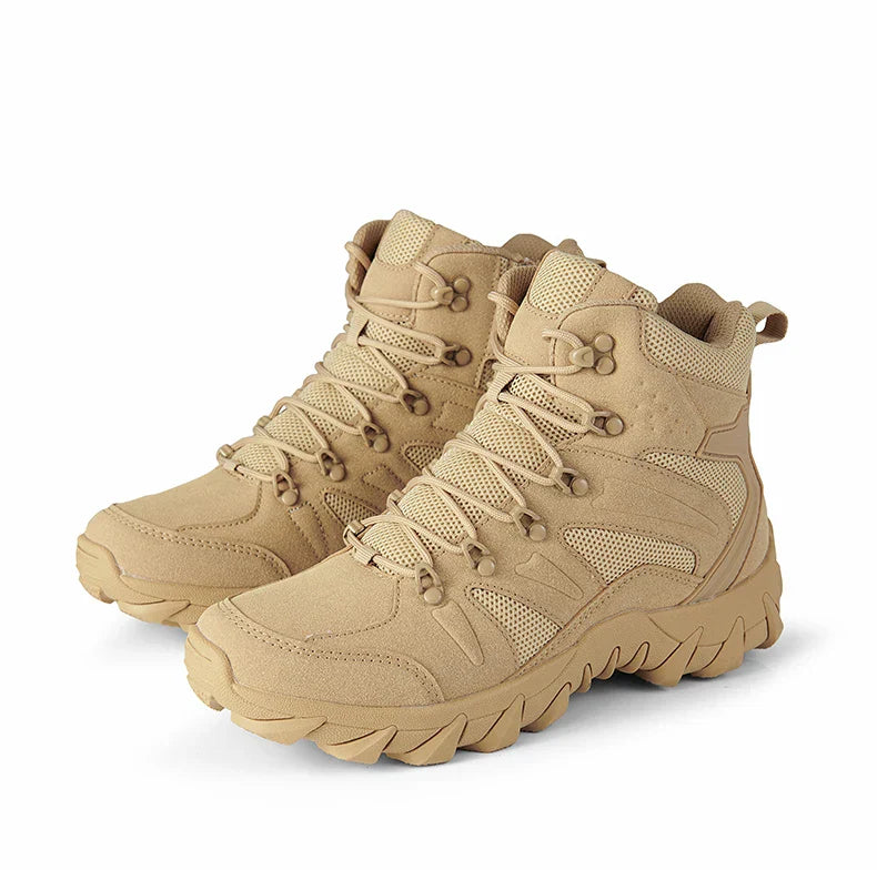 Combat Training Boots Male Outdoors Camping Anti-wear Rapid Response Hiking Shoes Fishing Hunting Sneakers