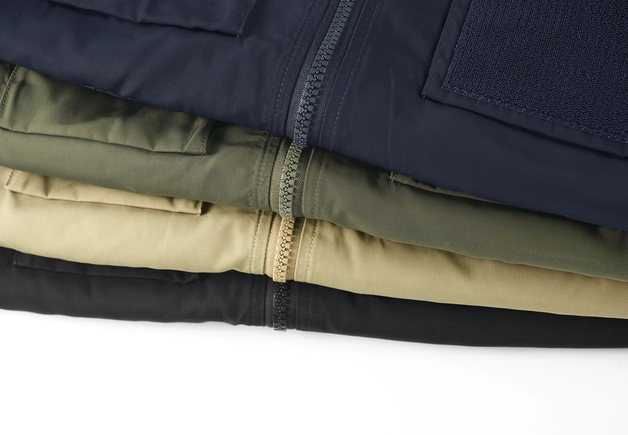 Spring And Autumn New Men's Jacket Solid Color Multi-Pocket Zipper Jacket Fashion Simple Casual Versatile Mening's Clothing