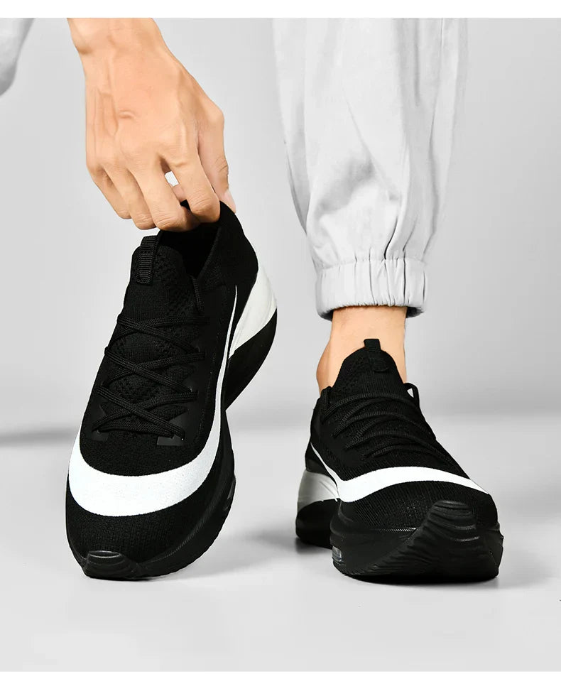 Men Running Shoes Breathable Race Cushioning Outdoor Jogging Sneakers Trainer Luxury shoes Couple Non-Slip Mesh Off-road Shoes