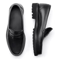 Handmade Men's Loafer Shoes High Quality Wear-Resistant Full Grain Leather Casual Shoes