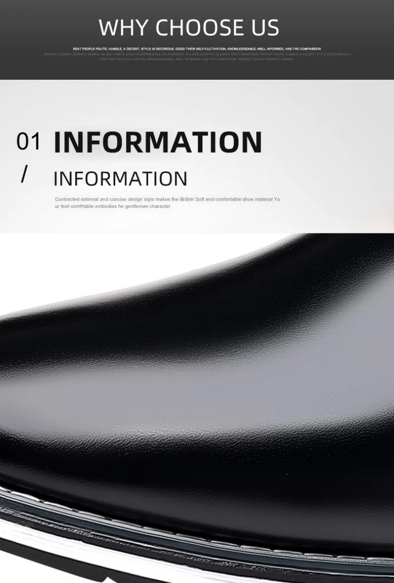 Oxfords Leather Shoes Men Luxury Big Size 50 51 52 53 Men Dress Shoes Business Party Wedding Office Work Shoe 2026 Men Loafers