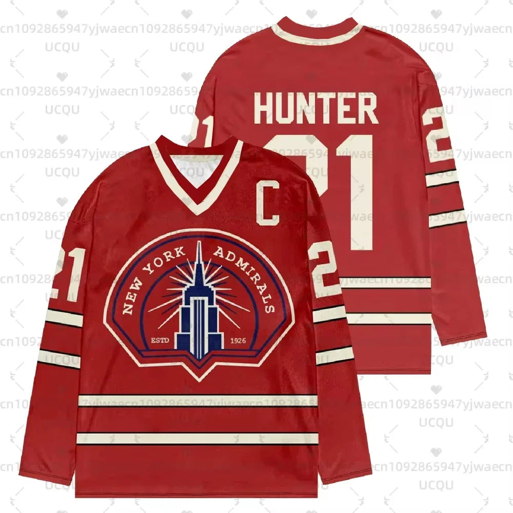 Women Men Rozanov 81 HOLLANDER NO.24 T-shirt Unisex Tops Heated Rivalry Hockey Jersey Long Sleeves T-shirt Tops