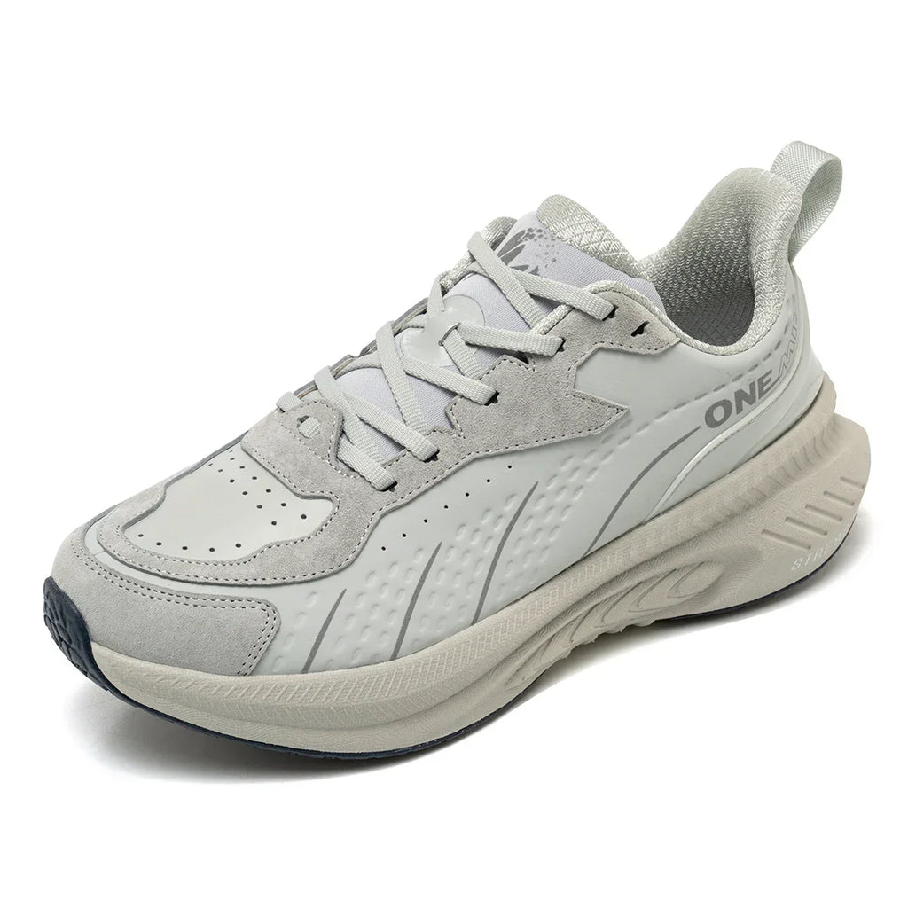 Winter Running Shoes for Men Leather Warm Sport Shoes Wear-resistant Female Jogging Training Shoes Black Walking Sneakers