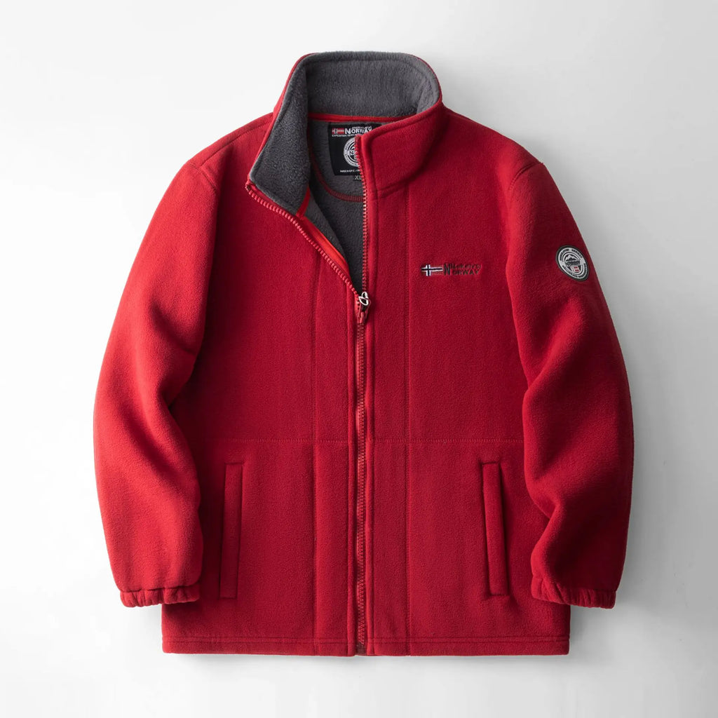 Thickened Double - Sided Polar Fleece Jacket for Men | Autumn/Winter Warm Casual Loose Fit Big Size Coat