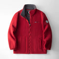 Thickened Double - Sided Polar Fleece Jacket for Men | Autumn/Winter Warm Casual Loose Fit Big Size Coat