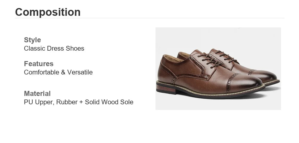 Social Shoe Male Comfortable Business Stylish Gentleman'S Men'S Dress Shoes Leather