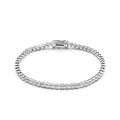 2mm Moissanite Bubble Tennis Bracelet For Women S925 Silver Sparkling Wedding Bracelet Can Pass Diamond Test Fine Jewelry
