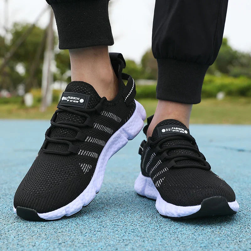Men Mesh Breathable Casual Shoes Comfortable Fashionable Versatile Outdoor Exercise Shoes