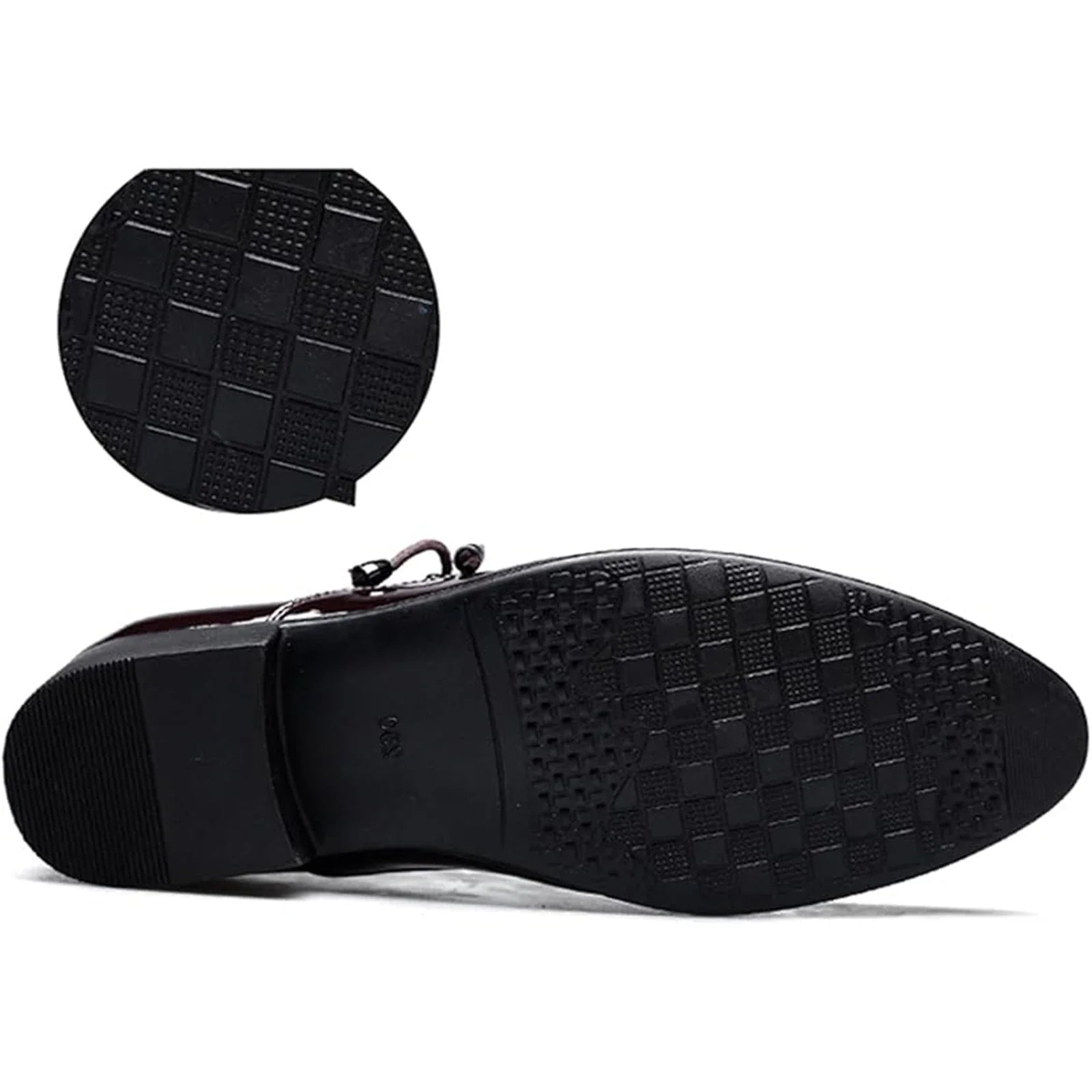 Mens Loafer Shoes Slip on OXford Dress Shoes for Men Patent Leather Modern Business Casual Driving Prom Party Wedding Comfortabl